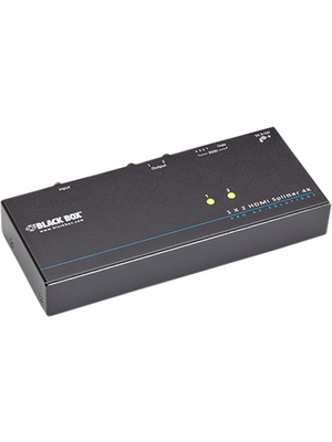 Black Box - VSP-HDMI1X2-4K - HDMI Splitter 1 x 2, VSP-HDMI1X2-4K, Black Box