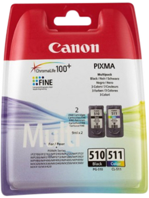 Canon Inc - 2934B010 - Ink cartridge multipack CLI-521 yellow / Cyan / magenta, 2934B010, Canon Inc