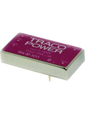 Traco Power - TEN 20-2410WIR - DC/DC converter 9...36 VDC 3.3 VDC, TEN 20-2410WIR, Traco Power