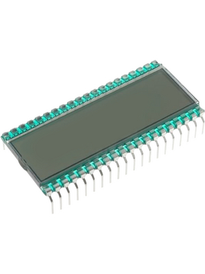 Display Elektronik - DE 119-RS-20 - 7-segment LCD 12.7 mm 1 x 4, DE 119-RS-20, Display Elektronik