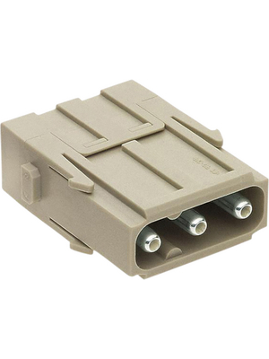 HARTING - 09140032601 - Connector, Male, Pole no.3, Crimp Connection, 09140032601, HARTING