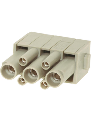 HARTING - 09 14 007 3101 - Connector Han CD, Female, Pole no.3/4, 40 A, 09 14 007 3101, HARTING