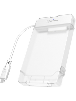 ICY BOX - IB-AC703-C - External enclosure SATA 2.5" USB 3.0 Type C white, IB-AC703-C, ICY BOX