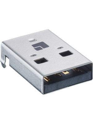 Lumberg Connect GmbH - 2410 07 - USB 2.0 A connector, N/A, 2410 07, Lumberg Connect GmbH