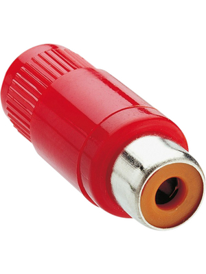 Lumberg Connect GmbH - KTO 1 rot - RCA plug red, KTO 1 rot, Lumberg Connect GmbH