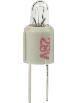 NKK - AT607-28V - Lamp 3.1 mm, 28 V, AT607-28V, NKK