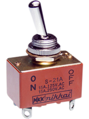NKK - S21A - Toggle switch on-off 2P, S21A, NKK