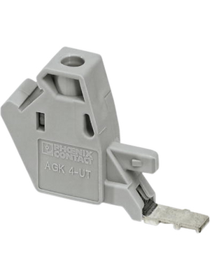 Phoenix Contact - AGK 4-UT 10 - Pick-off terminal block N/A 36.3 x 8.1 x 50.3 mm grey, 3047112, AGK 4-UT 10, Phoenix Contact