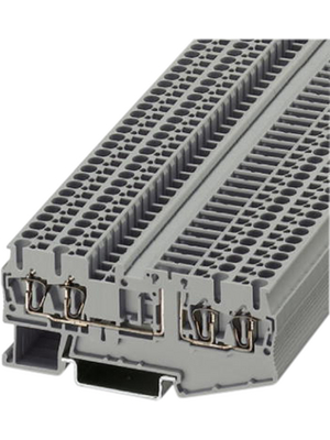 Phoenix Contact - ST 2,5-QUATTRO-TG - Feed-through terminal block N/A grey, 0.08...2.5 mm2, 3038451, ST 2,5-QUATTRO-TG, Phoenix Contact