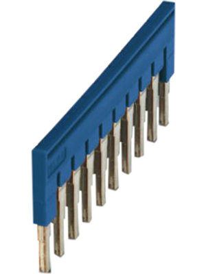 Phoenix Contact - FBS 10-6 BU - Plug-in Bridge, 6.2 mm, Poles=10, blue, FBS 10-6 BU, Phoenix Contact