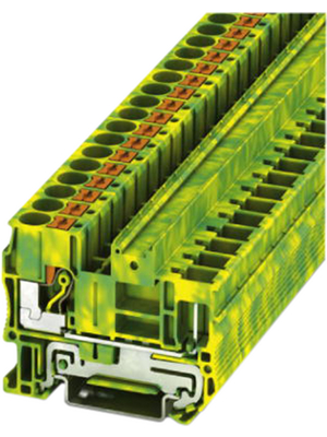 Phoenix Contact - PT 6/1P-PE - Terminal block N/A green-yellow, 0.14...2.5 mm2, 3061774, PT 6/1P-PE, Phoenix Contact