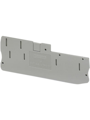 Phoenix Contact - D-PT 6-QUATTRO/2P - End plate, grey, D-PT 6-QUATTRO/2P, Phoenix Contact