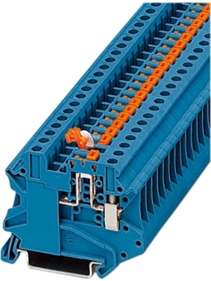 Phoenix Contact - UT 4-MT-P/P BU - Terminal block N/A blue, 0.14...6 mm2, 3046265, UT 4-MT-P/P BU, Phoenix Contact