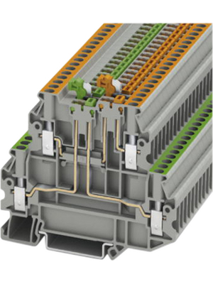 Phoenix Contact - UTT 2,5-2MT-P/P - Knife disconnect terminal block grey 0.14...4 mm2, UTT 2,5-2MT-P/P, Phoenix Contact