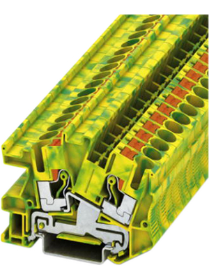 Phoenix Contact - PTI 6-PE - Terminal block N/A green-yellow, 0.5...10 mm2, 3213966, PTI 6-PE, Phoenix Contact