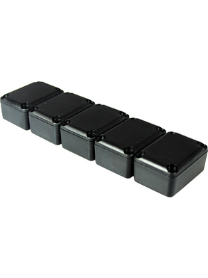 RND Components - RND 455-00022 - Potting box 21 x 29 x 14 mm black ABS / UL94-HB N/A, RND 455-00022, RND Components