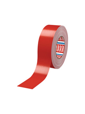 Tesa - 04688 50MM X 25 M RED - Cloth tape red 50 mmx25 m, 04688 50MM X 25 M RED, Tesa