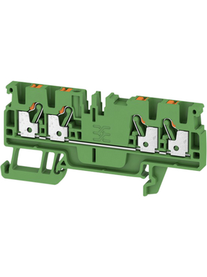 Weidmller - A4C 2.5 GN - 1521770000 - Terminal block A N/A green, 0.5...2.5 mm2, A4C 2.5 GN - 1521770000, Weidmller