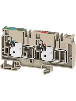 Weidmller - AAP14 10 FE-LO - 1988240000 - Terminal block N/A beige / red / blue, 0.5...10 mm2, AAP14 10 FE-LO - 1988240000, Weidmller