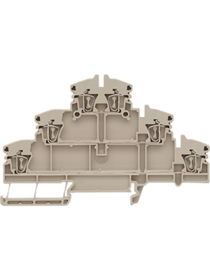 Weidmller - ZDLD 2.5-2N - 1782300000 - Terminal block Z Series N/A Dark Beige, 0.5...2.5 mm2, ZDLD 2.5-2N - 1782300000, Weidmller