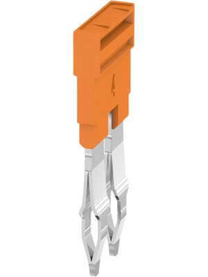 Weidmller - ZQV 4N/2 - 1527930000 - Cross connector N/A 9.9 x 27.95 mm orange Z Series, ZQV 4N/2 - 1527930000, Weidmller