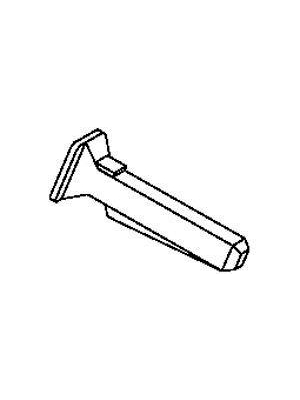 Molex - 4161-1/1504-9209 - Polarizing key, 4161-1/1504-9209, Molex