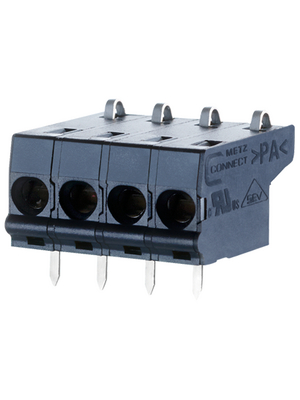 Metz Connect - SL30502HBNN - Terminal block with compression contacts Series SL305 Pitch 5 mm horizontal 2P, SL30502HBNN, Metz Connect