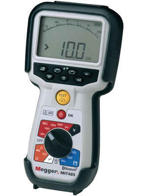 Megger - MIT485-EN - Insulation tester 200 GOhm 50...100 VDC / 250 VDC / 500 VDC / 1000 VDC 600 VAC TRMS AC, MIT485-EN, Megger