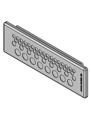 Icotek - KEL-DP 24/50-43520 - Cable entry frame N/A 112 x 35 mm IP 54, KEL-DP 24/50-43520, Icotek