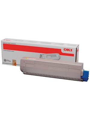 OKI - 44844505 - Toner yellow, 44844505, OKI