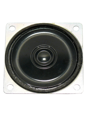 Visaton - K 40 SQ-FL, 8 OHM - Small speaker 4 cm (1.6") 8 Ohm 0.5 W, K 40 SQ-FL, 8 OHM, Visaton