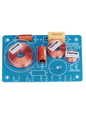 Visaton - HW 3/80 NG (3 Weg) 8 Ohm - Crossover 8 Ohm, HW 3/80 NG (3 Weg) 8 Ohm, Visaton