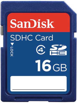 SanDisk - SDSDB-016G-B35 - SDHC card 16 GB, SDSDB-016G-B35, SanDisk