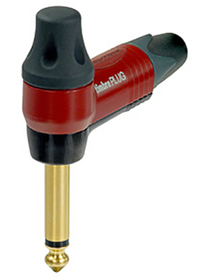 Neutrik - NP2RX-TIMBRE - Jack plug 90 red/black 2P, NP2RX-TIMBRE, Neutrik