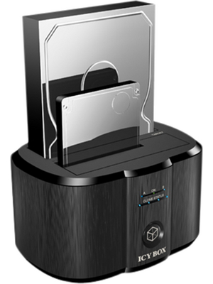 ICY BOX - IB-124CL-U3 - Docking Station SATA 2.5/3.5" black, IB-124CL-U3, ICY BOX