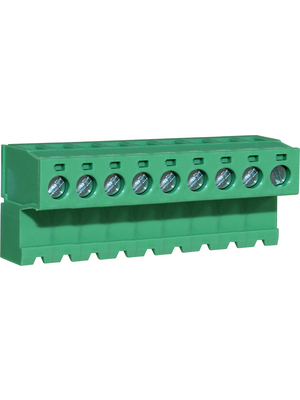 Camdenboss - CTBP96HJ/9 - PCB Terminal Block horizontal 9P, CTBP96HJ/9, Camdenboss