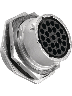 Amphenol - RT0718-23SNH - Jam nut receptacle RT360 Poles=23 N/A Female Housing size18, RT0718-23SNH, Amphenol