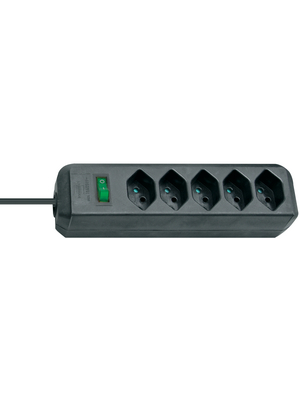 Brennenstuhl - 1158002 - Outlet strip, 1 Switch, 5xType 13, 2 m, Type 12, 1158002, Brennenstuhl