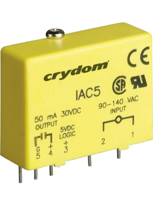 Crydom - IAC5A - Solid state relay single phase 180...280 VAC, IAC5A, Crydom