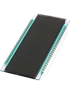 Display Elektronik - DE 122-RS-20 - 7-segment LCD 12.7 mm 1 x 6, DE 122-RS-20, Display Elektronik