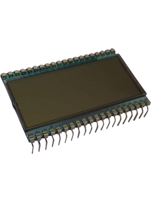 Display Elektronik - DE 113-RS-20/6,35 - 7-segment LCD 12.7 mm 1 x 3.5, DE 113-RS-20/6,35, Display Elektronik