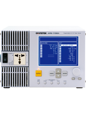 GW Instek - APS-1102A - AC/DC Power Source 1 Ch. 0...310 VAC 10 A, Programmable, APS-1102A, GW Instek