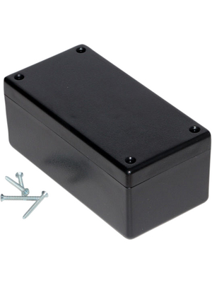 Hammond - 1594DSBK - Plastic enclosure black 66 x 43 mm ABS IP 54 N/A, 1594DSBK, Hammond