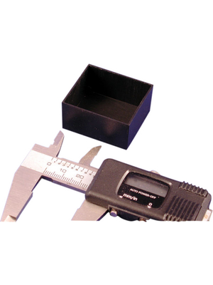 Hammond - 1596B103-10 - Potting box, black, 35 x 20 mm, ABS, 1596B103-10, Hammond