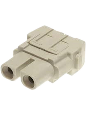 HARTING - 09 14 002 2702 - Connector, Female, Pole no.2, Axial Screw Connector, 09 14 002 2702, HARTING