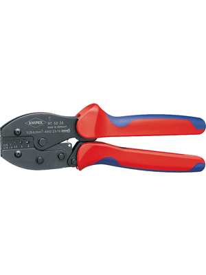 Knipex - 97 52 38 SB - Crimping pliers End-sleeves for wires 0.5...6 mm2, 97 52 38 SB, Knipex