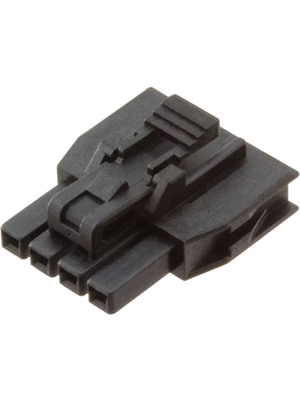 Molex - 105307-1204 - Receptacle housing Pitch2.5 mm Poles 1 x 4 Nano-Fit?, 105307-1204, Molex