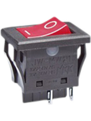 NKK - JWMW21RC1A - Rocker switch, on-off, 10 A, JWMW21RC1A, NKK