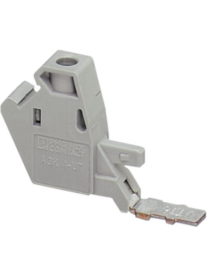 Phoenix Contact - AGK 4-UT 16 - Pick-off terminal block N/A 39.4 x 8.1 x 55.7 mm grey, 3047125, AGK 4-UT 16, Phoenix Contact