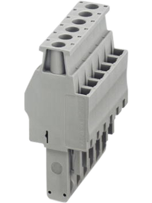 Phoenix Contact - UPBV 4/ 1 - Plug N/A 22 x 6.2 x 48.5 mm grey UT, 3045800, UPBV 4/ 1, Phoenix Contact